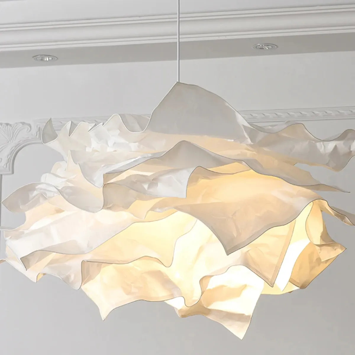 Lustre Cúpula Nuvem Abstrata | Loja Tramo