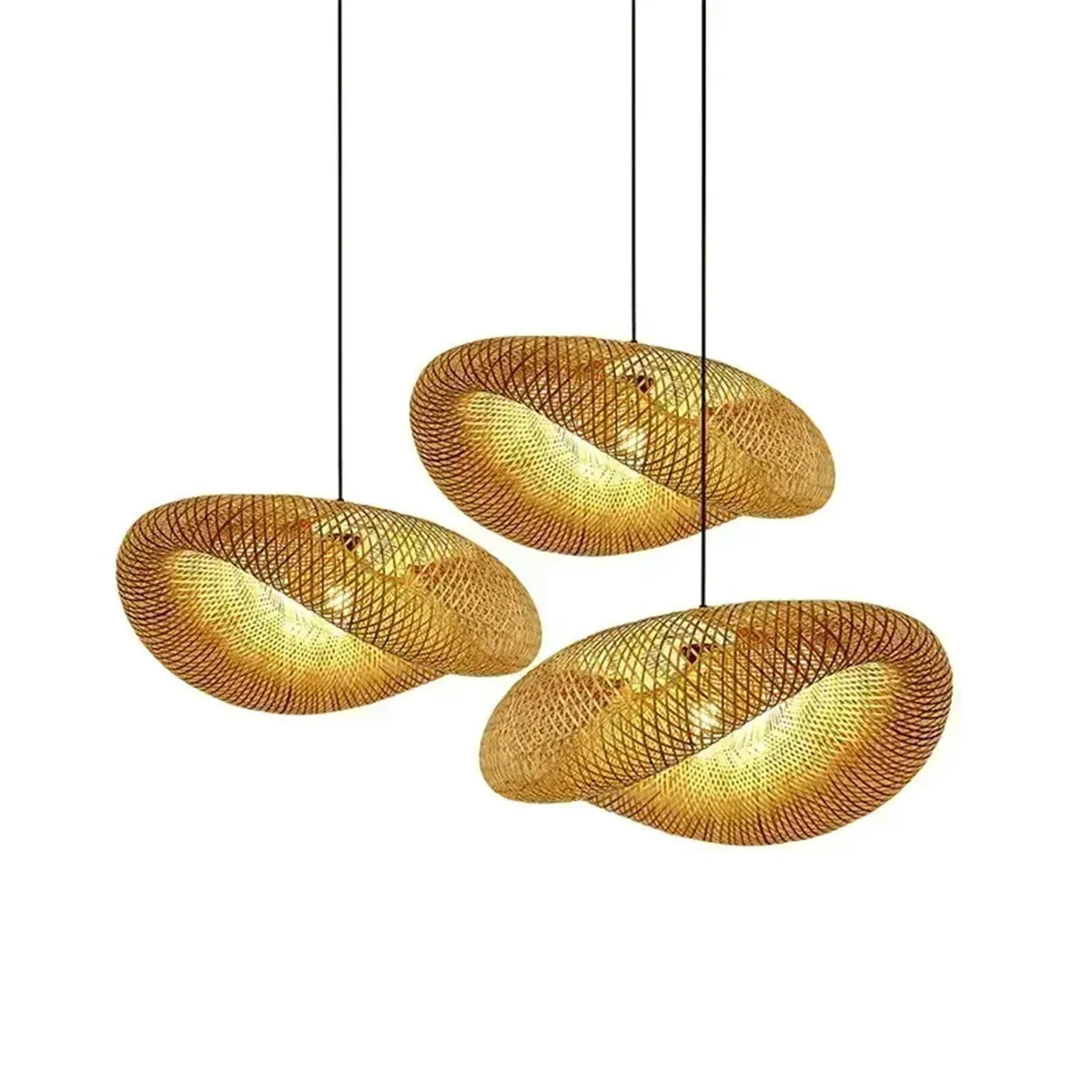 Pendente Orgânico de Bamboo | Loja Tramo
