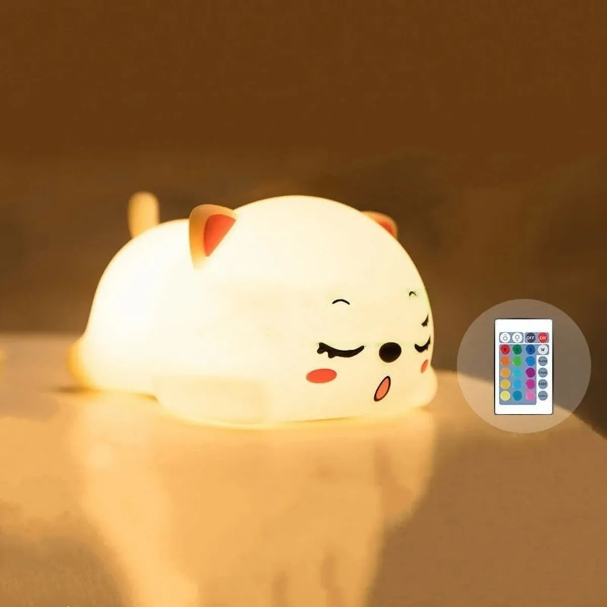 Abajur USB Lovely Cat | Loja Tramo