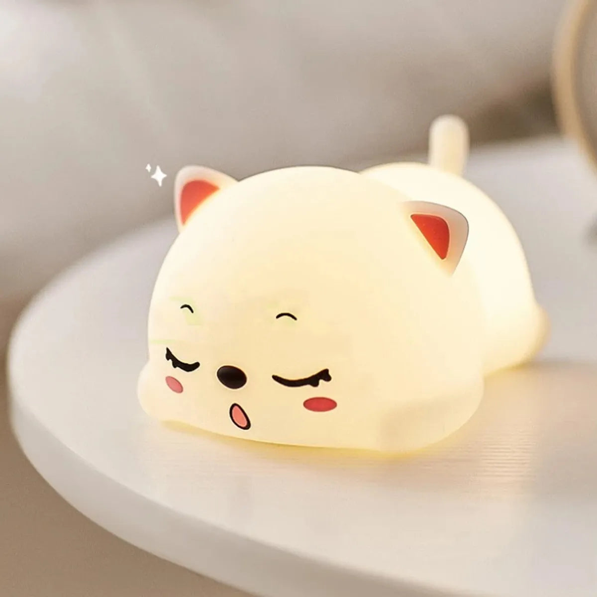 Abajur USB Lovely Cat | Loja Tramo