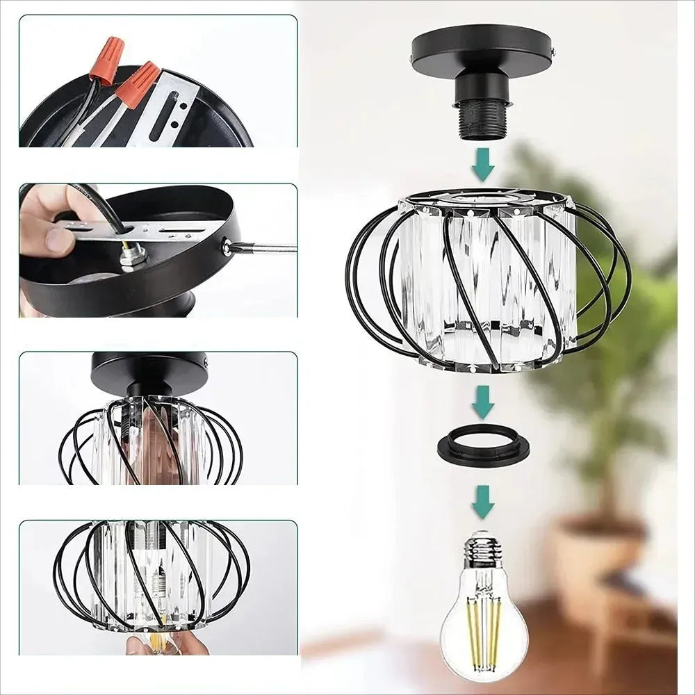 Lustre Moderno LED de Cristal | Loja Tramo