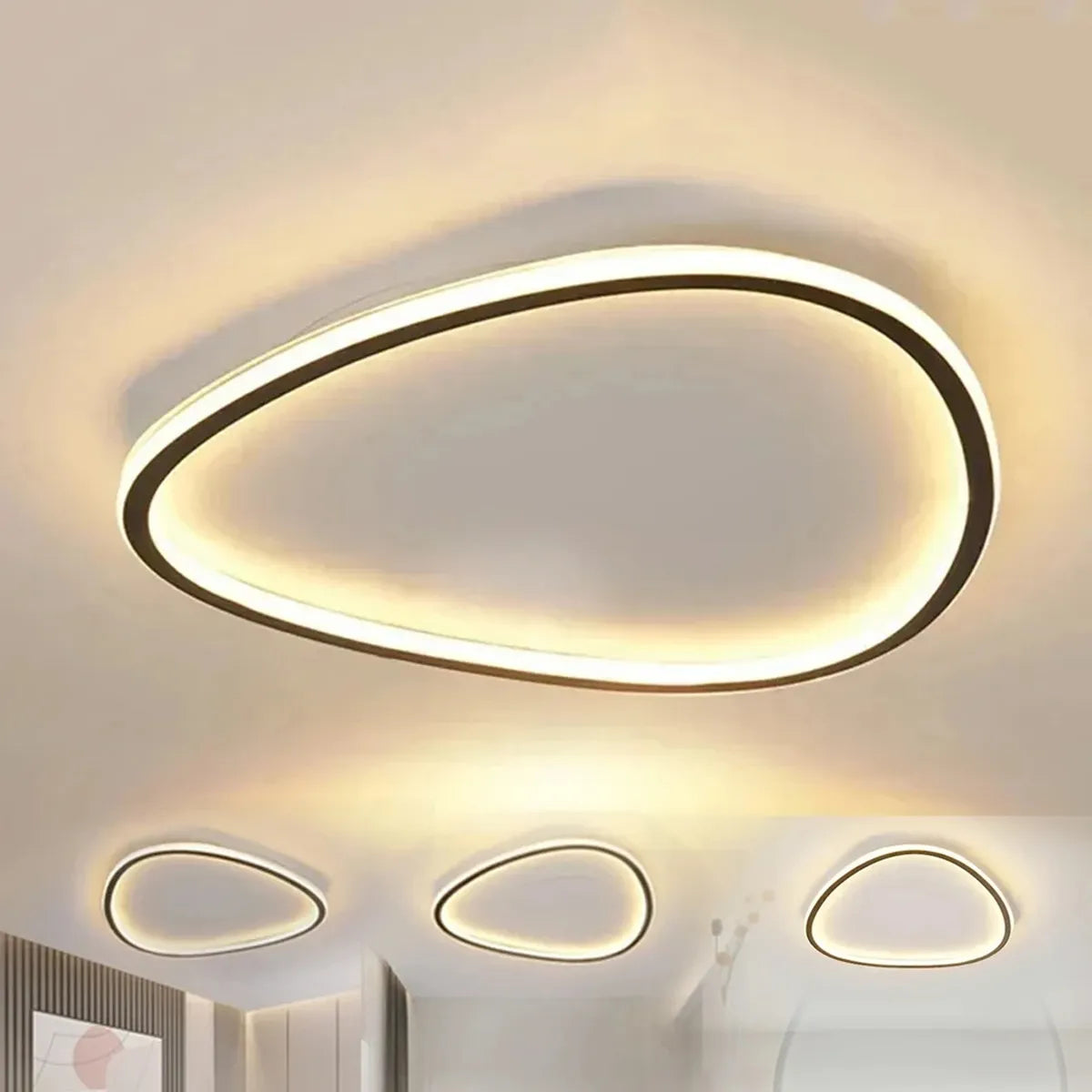 Lâmpada LED de Teto Triangular | Loja Tramo