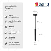 Lâmpada LED Pingente | Loja Tramo