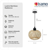 Lustre Bamboo Radiance | Loja Tramo