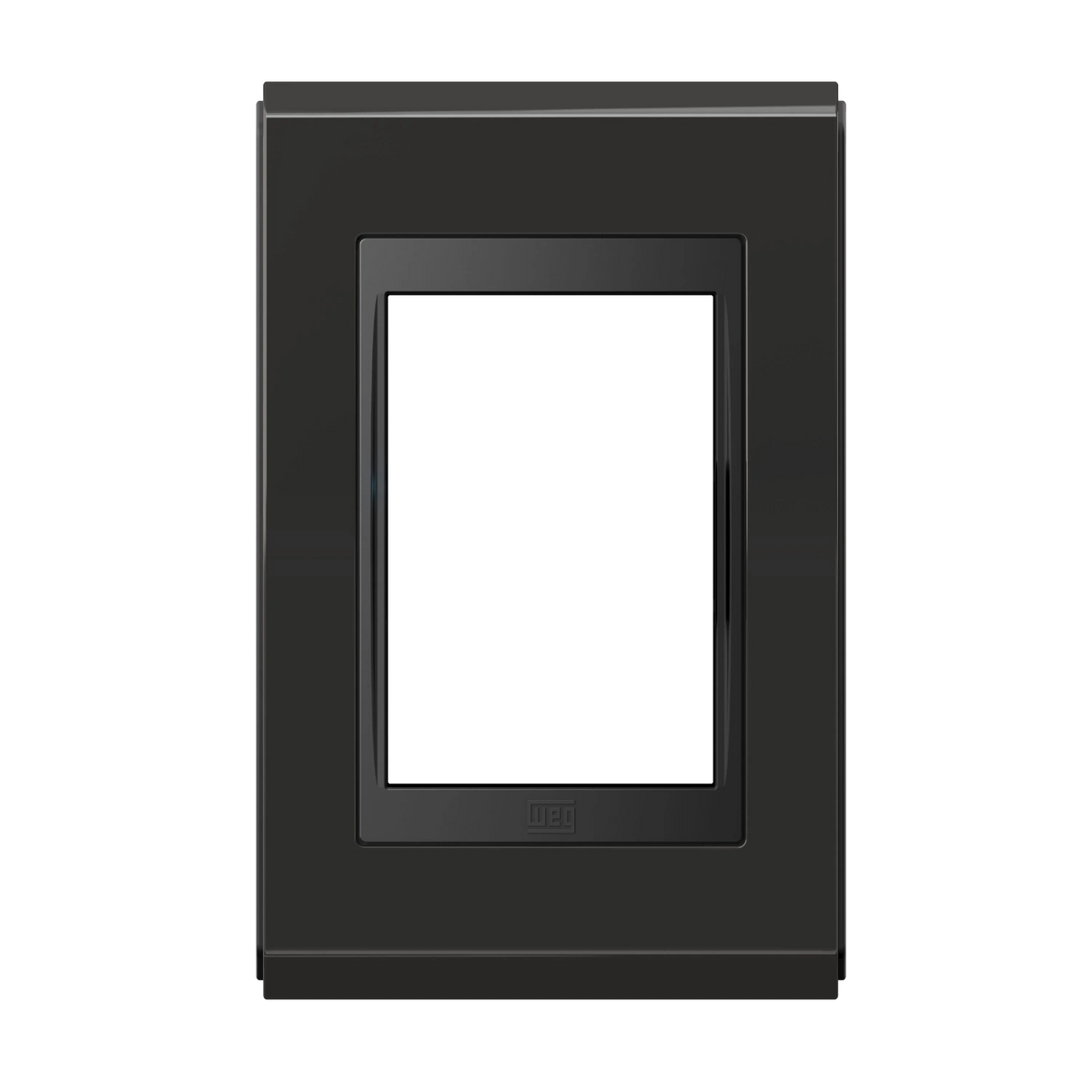 Placa Preto/Preta 4X2" Refinatto WEG | Loja Tramo
