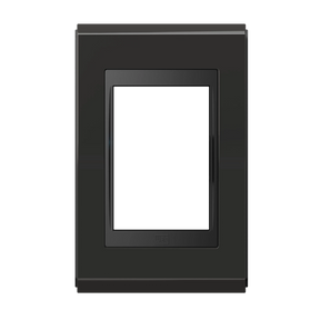 Placa Preto/Preta 4X2" Refinatto WEG | Loja Tramo