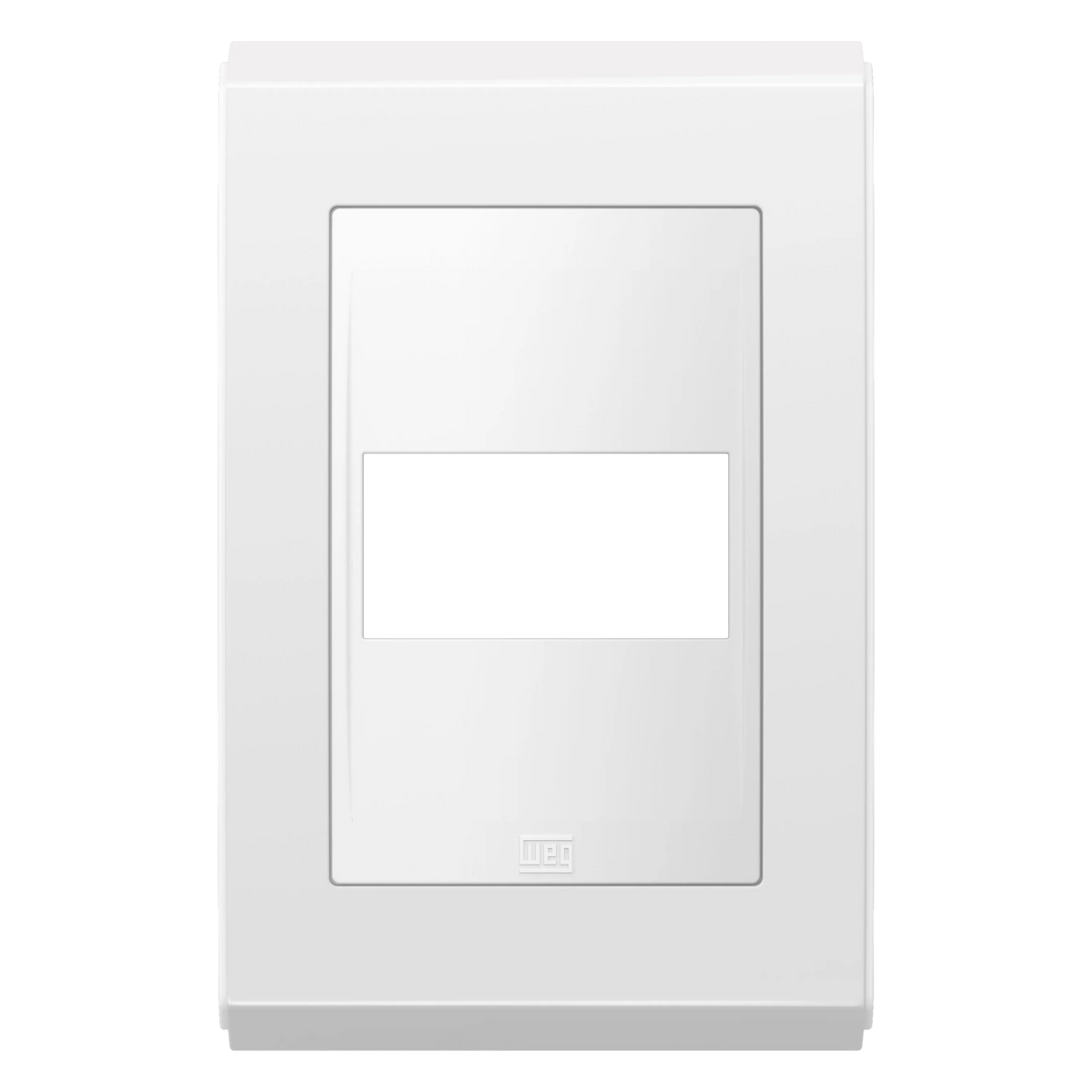 Placa Branca/Branco 4X2" Refinatto WEG | Loja Tramo