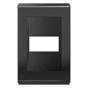 Placa Preto/Preta 4X2" Refinatto WEG | Loja Tramo