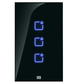 INTERRUPTOR TOUCH WHOME WI-FI 4x2" (1 a 4 botões) | Loja Tramo