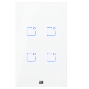 INTERRUPTOR TOUCH WHOME WI-FI 4x2" (1 a 4 botões) | Loja Tramo
