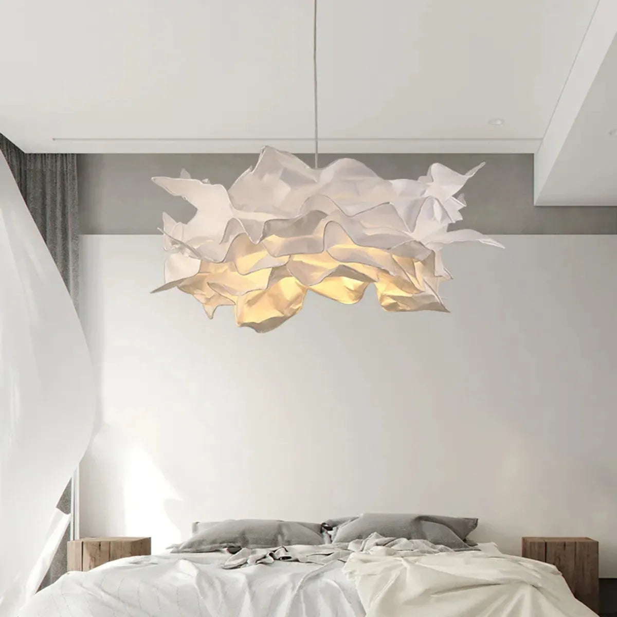 Lustre LED Nuvem Abstrato | Loja Tramo