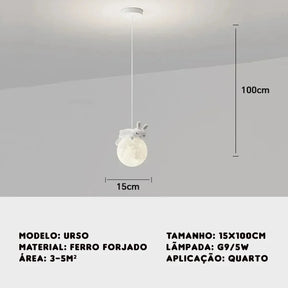 Pendente LED Little Bear | LoJa Tramo